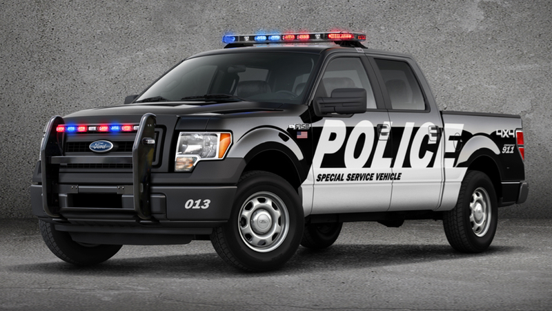 Illustration for article titled The Ford F-150 SSV Can Handle Bad Guys And Fires